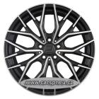 2DRV WH37 černé leštěné | 8,0x18, 5x112, ET48 |8x18| (alu kolo, Wheelworld, 11663)