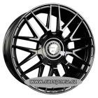 2DRV WH43 černé lesklé | 8,0x18, 5x112, ET40 |8x18| (alu kolo, Wheelworld, 13928)