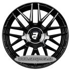 2DRV WH43 černé lesklé | 8,0x18, 5x112, ET40 |8x18| (alu kolo, Wheelworld, 13928)
