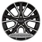 2DRV WH34 černé leštěné | 8,5x20, 5x112, ET30 (alu kolo, Wheelworld, 14086, 14133)