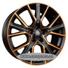 2DRV WH34 černé měděné leštění | 8,5x20, 5x112, ET30 (alu kolo, Wheelworld, 14159, 14161)