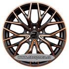 2DRV WH37 černé měděné leštění | 8,0x18, 5x114,3, ET46 |8x18| (alu kolo, Wheelworld, 14304)