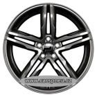 2DRV Wheelworld WH11 7,5x17 5x112 ET45 gunmetal lesklá (alu kolo - 14873)