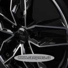 2DRV WH40 černé leštěné | 7,5x18, 5x112, ET46 (alu kolo, Wheelworld, 16600)
