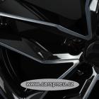 2DRV WH40 černé leštěné | 7,5x18, 5x112, ET49 (alu kolo, Wheelworld, 16605)