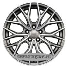 2DRV WH37 tmavý gunmetal leštěné | 8,0x18, 5x112, ET30 |8x18| (alu kolo, Wheelworld, 17661)