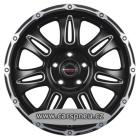 BORBET CW8 matt black poliert - 8,0x18, 5x120, ET45 |8x18| (222735)