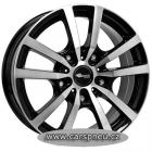 RC Design RC25 T black poliert (SGVP) - 7,0x17, 5x160, ET55 (7x17) /Brock/ (331138)