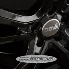 DBV Andorra black lackiert - 7,5x17, 5x108, ET45 (36394)