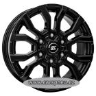 RC DESIGN RC35 black lackiert - 7,5x17, 6x139,7, ET55 /Brock/ (364655)