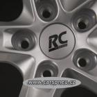 RC Design RC24 silber (KS) - 6,5x16, 4x100, ET48 /Brock/ (458457)