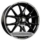 ITWHEELS Kira černé lesklé leštěné | 6,5x16, 5x112, ET48 (alu kolo, 4641219)