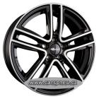 RC DESIGN RC27 black poliert - 6,0x15, 5x114,3, ET43 |6x15| /Brock/ (473764)