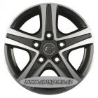 BORBET CWD grey poliert - 6,0x16, 5x118, ET68 |6x16| (496690)