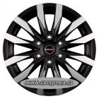 BORBET CW6 matt black poliert - 7,5x18, 6x139,7, ET30 (496924)