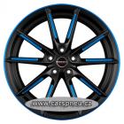 Borbet LX matt black blau poliert - 8,5x20, 5x112, ET40 (497149)