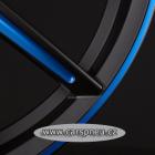 Borbet LX matt black blau poliert - 8,5x20, 5x112, ET40 (497149)