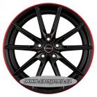 Borbet LX black lackiert red - 8,5x20, 5x112, ET40 (497150)