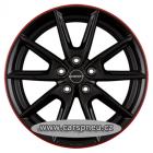BORBET LX18 black lackiert red - 8,0x18, 5x112, ET44 |8x18| (497217)