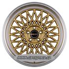 BORBET B gold rim poliert - 7,0x17, 4x100, ET30 |7x17| (497369)