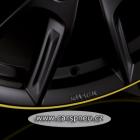 Borbet LX18 matt black yellow - 8,0x18, 5x112, ET48 |8x18| (497381)