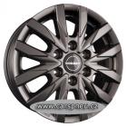 BORBET CW6 antracitové lesklé | 6,5x16, 6x130, ET54 (alu kolo, 497484)
