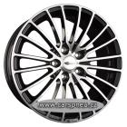 BROCK B24 black poliert - 7,5x16, 5x112, ET45 (497548)
