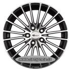 BROCK B24 black poliert - 7,5x16, 5x112, ET45 (497548)