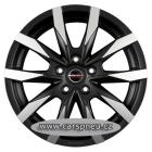 BORBET CW5 matt black poliert | 6,5x16, 5x160, ET60 (497842)