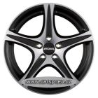 RONAL R56 matt black poliert - 7,0x17, 5x114,3, ET40 |7x17| (56R7705.388/332)