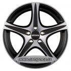 Ronal R56 matt black poliert - 8,0x18, 5x110, ET35 (8x18) (56R8805.060/332)