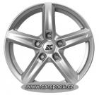 RC Design RC24 silber (KS) - 7,5x17, 5x112, ET37 /Brock/