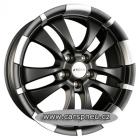Ronal R59 matt black poliert - 7,5x17, 5x100, ET38 (59R7755.03X/021)