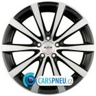 PLATIN P66 8,0x19 5x112 ET45,1 černá matná leštěná |8x19| (alu kolo - 60PLJ90917)