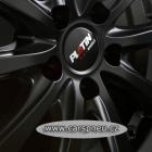 Platin P69 matt black - 6,0x15, 4x100, ET38 (6x15) (60PLR50471)