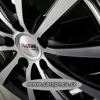 Platin P69 black poliert - 6,0x15, 4x100, ET38 (6x15)