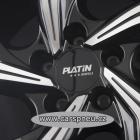 PLATIN P107 černé leštěné | 7,5x19, 5x114,3, ET49,5 (alu kolo, 60PLR91116)