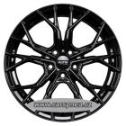 PLATIN P118 černé lesklé | 7,5x18, 5x114,3, ET45 (alu kolo, 60PLU81109)