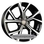 PLATIN P115 černé leštěné | 6,0x16, 5x100, ET45 |6x16| (alu kolo, 60PLV60506)
