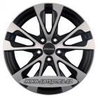 RONAL R61 matt black poliert - 7,5x17, 5x112, ET27 (61R7755.073/022)