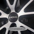 RONAL R61 matt black poliert - 7,5x17, 5x112, ET27 (61R7755.073/022)
