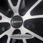 RONAL R61 matt black poliert - 7,5x17, 5x112, ET29 (61R7755.173/022)