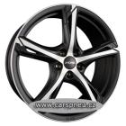RONAL R62 matt black poliert - 7,5x18, 5x112, ET51 (62R8755.27X/022)