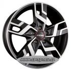 RONAL R64 matt black poliert - 7,0x17, 5x160, ET53 (7x17) (64R7705.191/022)