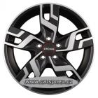 RONAL R64 matt black poliert - 7,0x17, 5x160, ET53 (7x17) (64R7705.191/022)