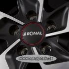 RONAL R64 matt black poliert - 7,0x17, 5x160, ET53 (7x17) (64R7705.191/022)