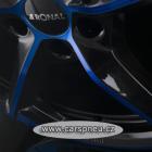 RONAL R66 black lackiert blue - 8,0x19, 5x112, ET44 |8x19| (66R9805.273/9712)