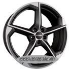RONAL R66 grey matt poliert - 8,0x19, 5x112, ET44 |8x19| (66R9805.27X/6042)
