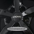 Ronal R69 black lackiert red - 7,5x17, 5x112, ET35 (69R7755.17X/MCR)