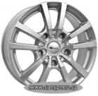RC Design RC25 T silber (KS) - 6,5x16, 5x127, ET40 /Brock/